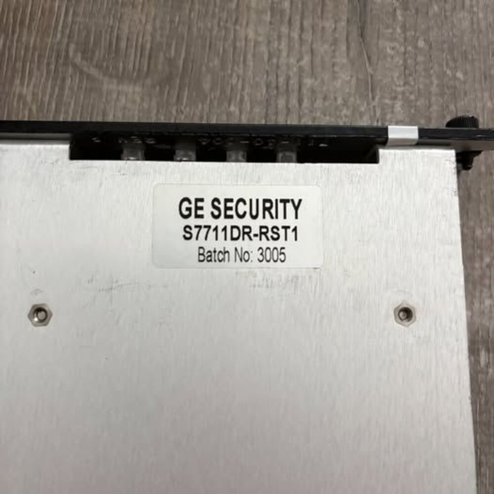 GE Security S7711DR-RST1 Fiber Optic Data Interface Card Rack Module - Picture 4 of 4